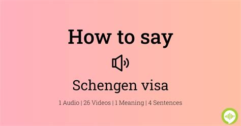 how to pronounce schengen in english